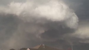 Tornado forming West of Moore (Photo: Grant Bivens)