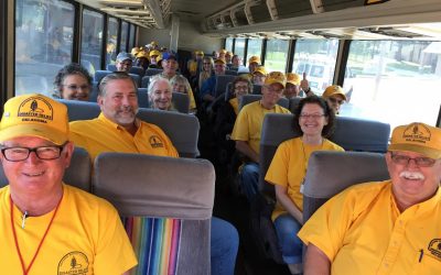 Oklahoma Baptist Disaster Relief feeding unit, volunteers on way to Houston