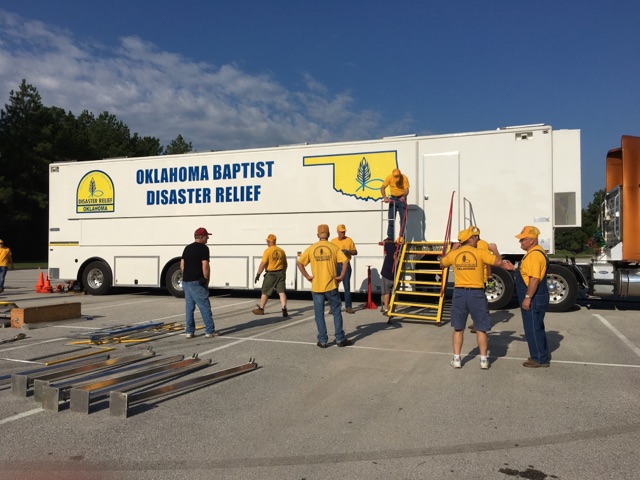 Oklahoma Baptist “boots” on the ground in Houston