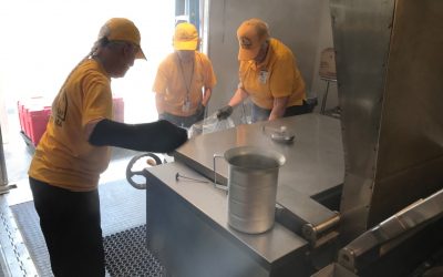 Oklahoma Baptist Disaster Relief begins preparing thousands of meals daily in Houston