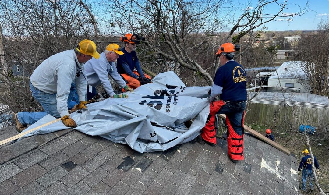 Oklahoma Baptist Disaster Relief Helping Southeast Oklahoma Recover From March 21 Tornado