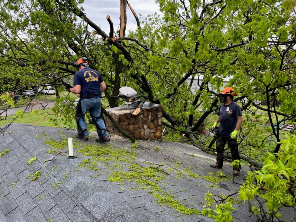Oklahoma Baptist DR Serving Seminole Oklahoma Baptist Disaster Relief