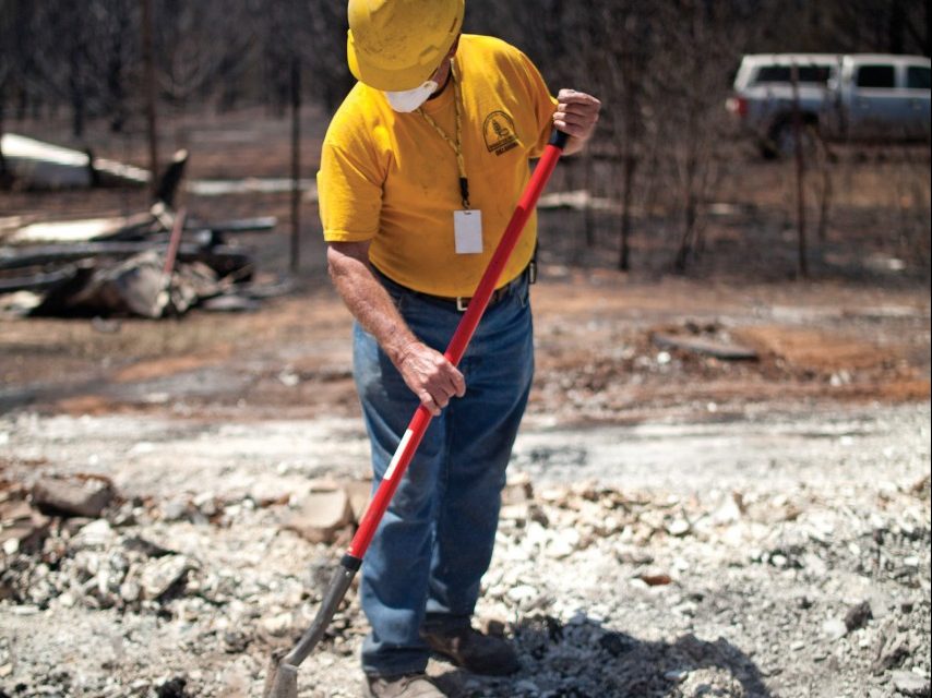 DR Teams Respond To Wildfires In Panhandle