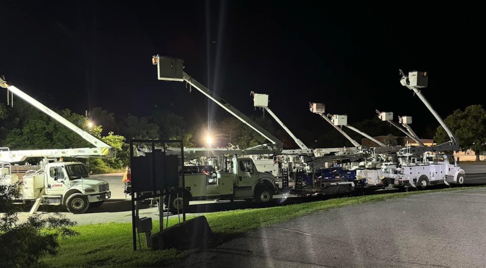 Oklahoma Baptist Disaster Relief serving in Sulphur and beyond; Falls Creek hosts OG&E utility