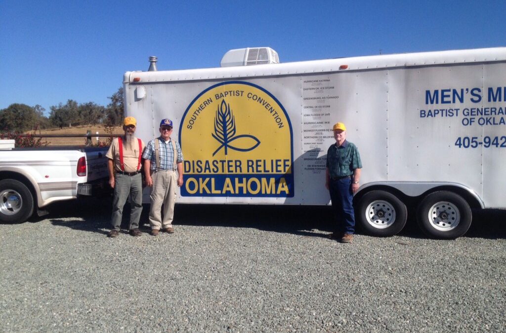 Oklahoma Baptist Disaster Relief Volunteers Begin to Serve Amid California Wildfires